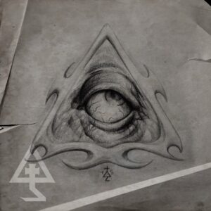 flash tattoo tatouage sombre œil eye alien démon difforme tentacule satan