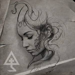 Flash tattoo biomécanique biomechanic Giger