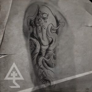 Flash tattoo biomécanique biomechanic Giger